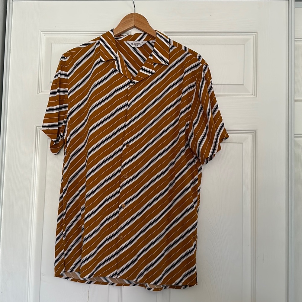 VINTAGE RE-MATCHED BUTTON UP SHORT SLEEVE